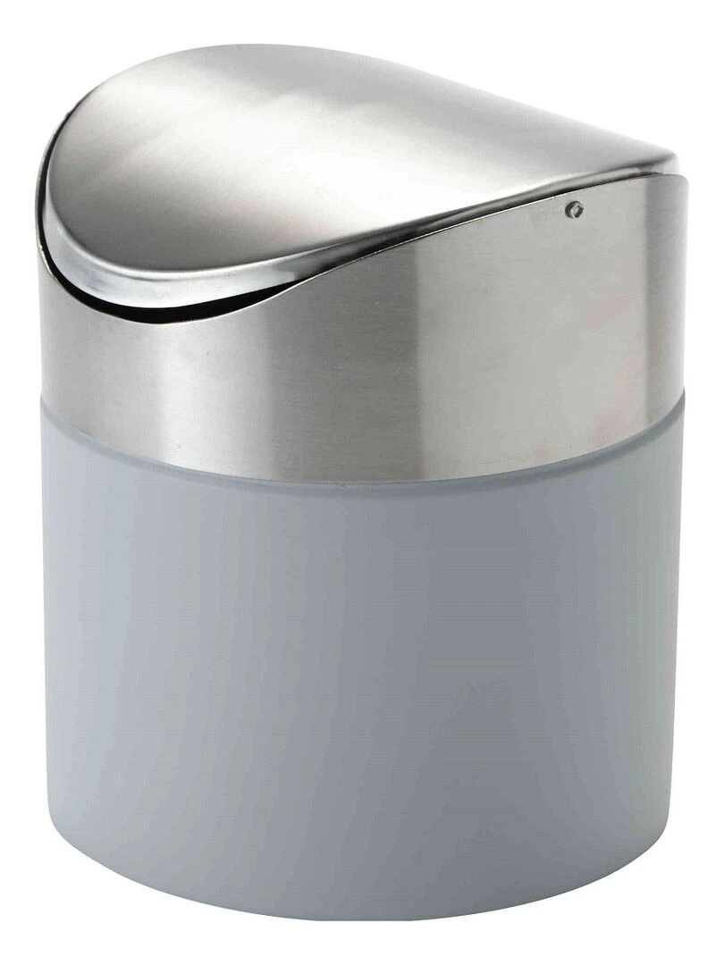 Guy Levasseur Poubelle à coton 1.5L en Acier inoxydable Gris