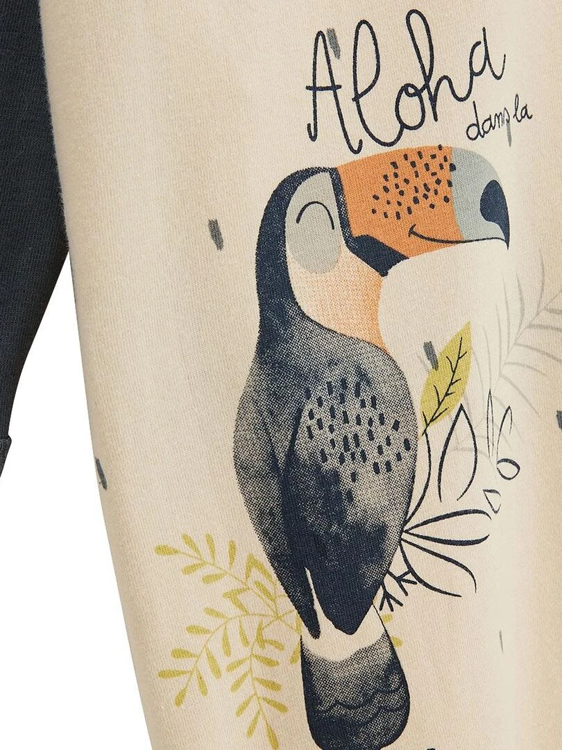 Pyjama bébé Aloha Havana   Ecru