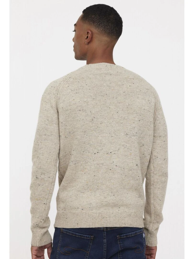 Lee Cooper   Pull manches longues polyester regular CODI   Beige argile