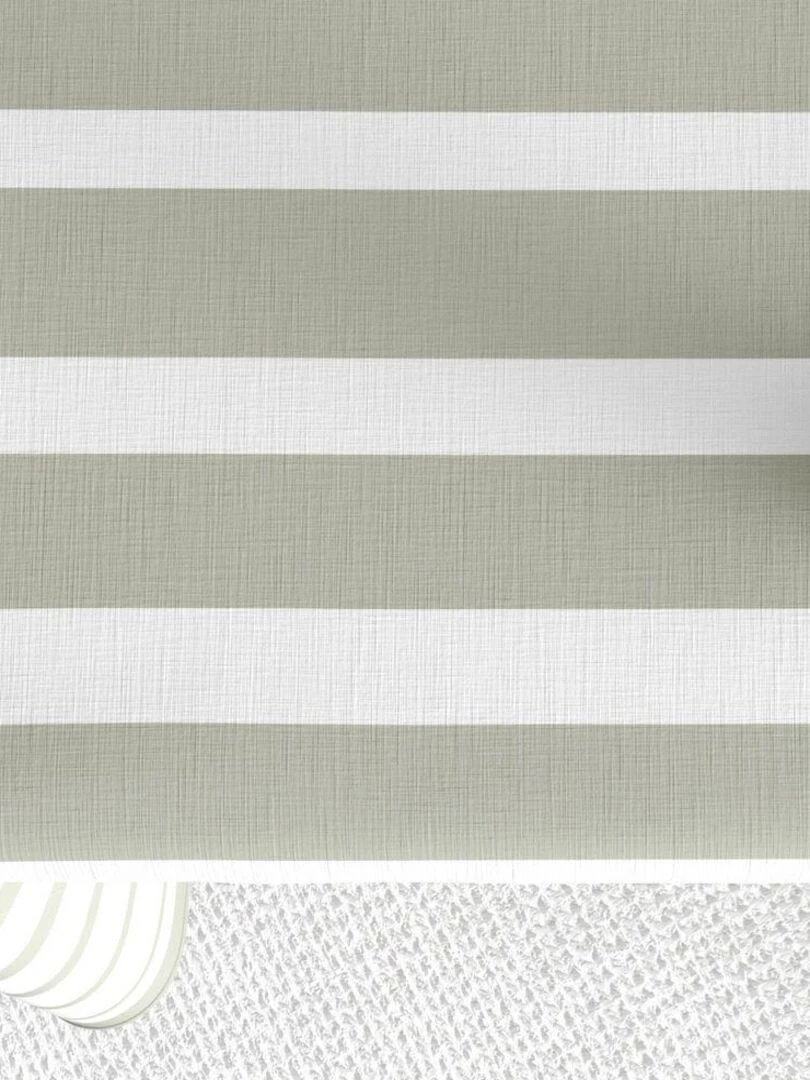 Nappe rectangulaire anti tache en Coton   Levan Diamant   Gris