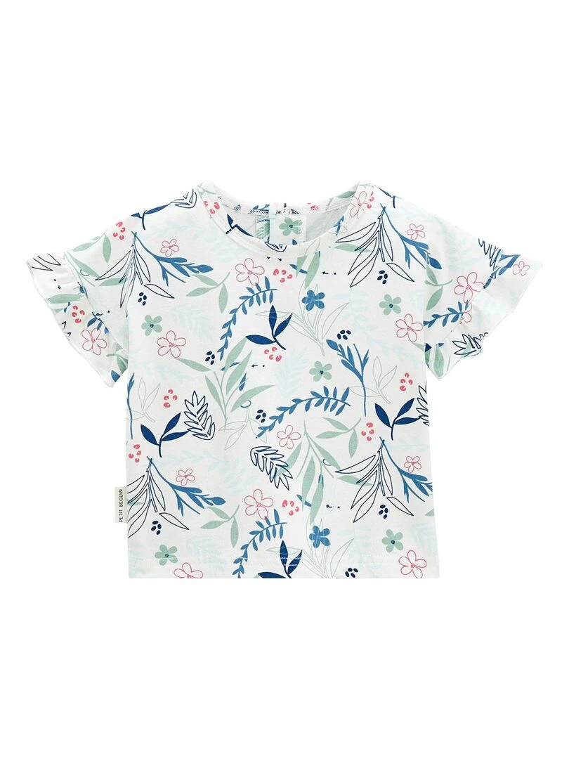 T shirt bébé Dahlia Ecru