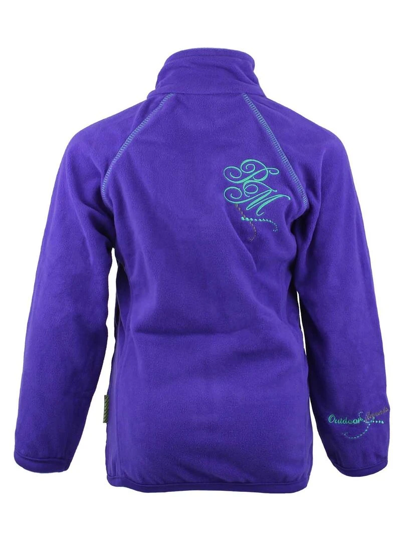 Sweat polaire fille GAFONE PEAK MOUNTAIN Violet