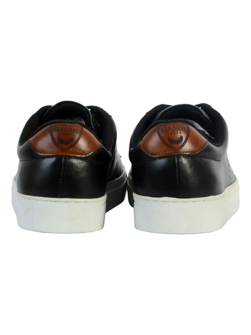 Basket Cuir Kaporal Lazare   Noir