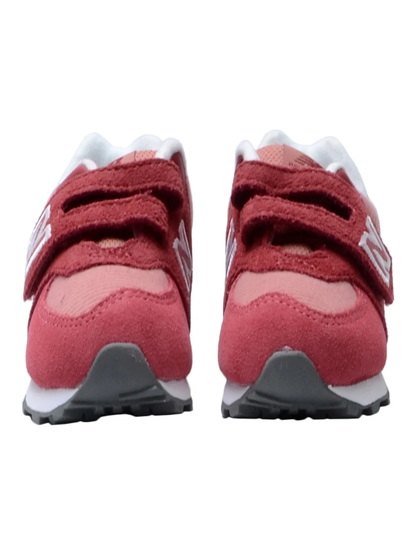 Basket Cuir Enfant New Balance 574 21à27 5   Rouge