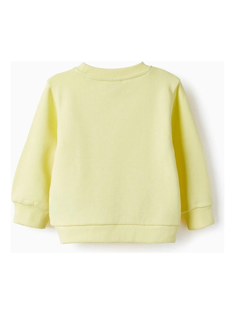 Sweat en coton pour bébé garçon 'Spring in Every Season' SICILIAN DAYS Jaune clair