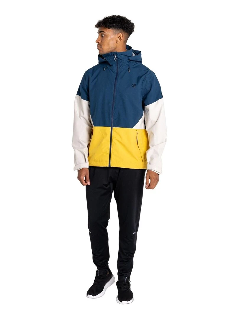 Dare 2B Veste imperméable TERRAIN Bleu Jaune