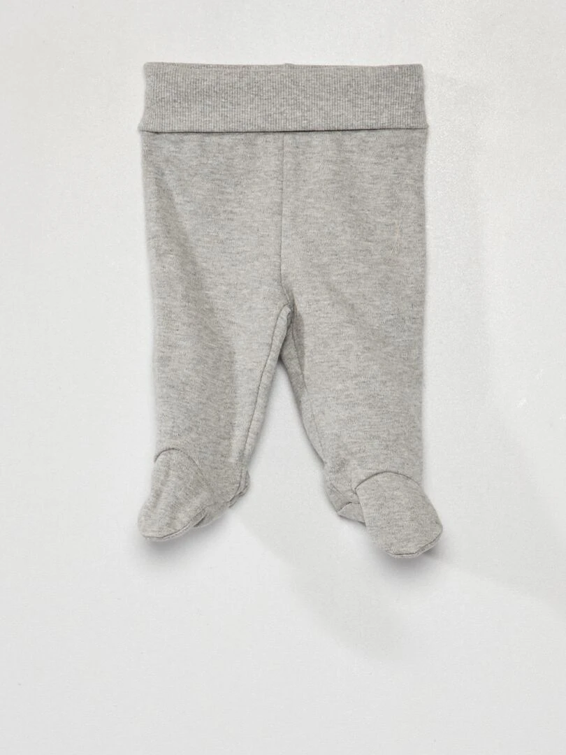 Ensemble body + legging + bonnet   3 pièces   Gris