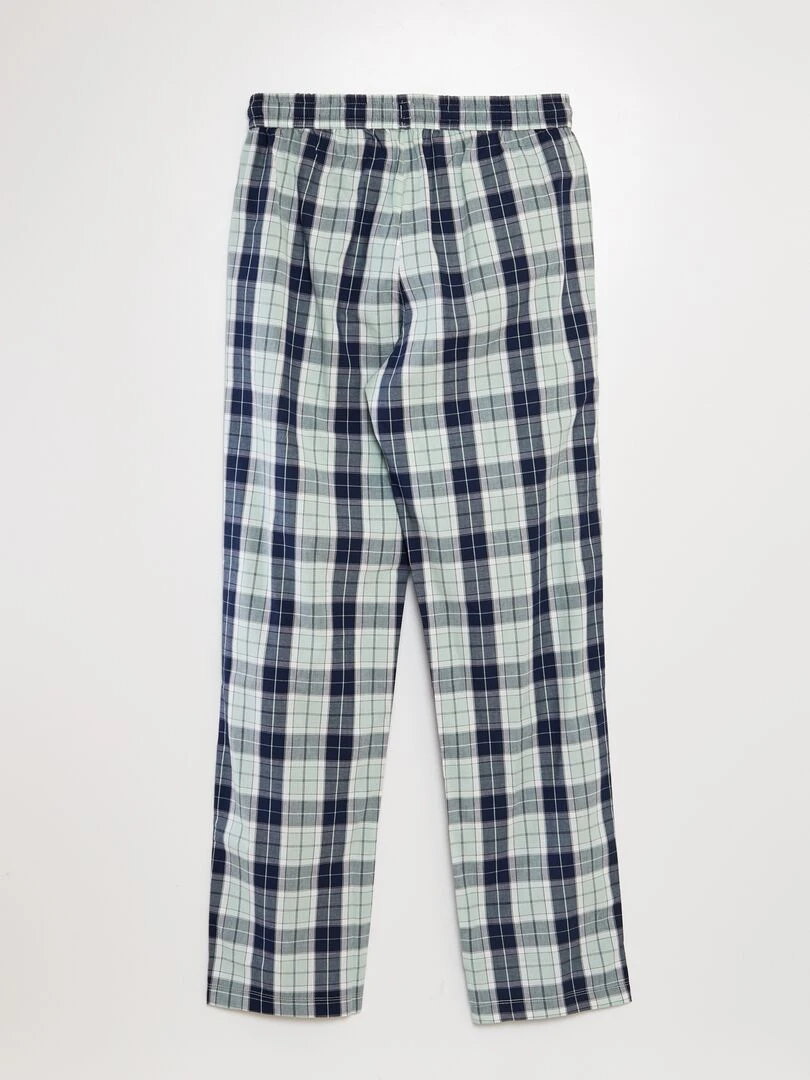 Ensemble pyjama long   2 pièces   Bleu