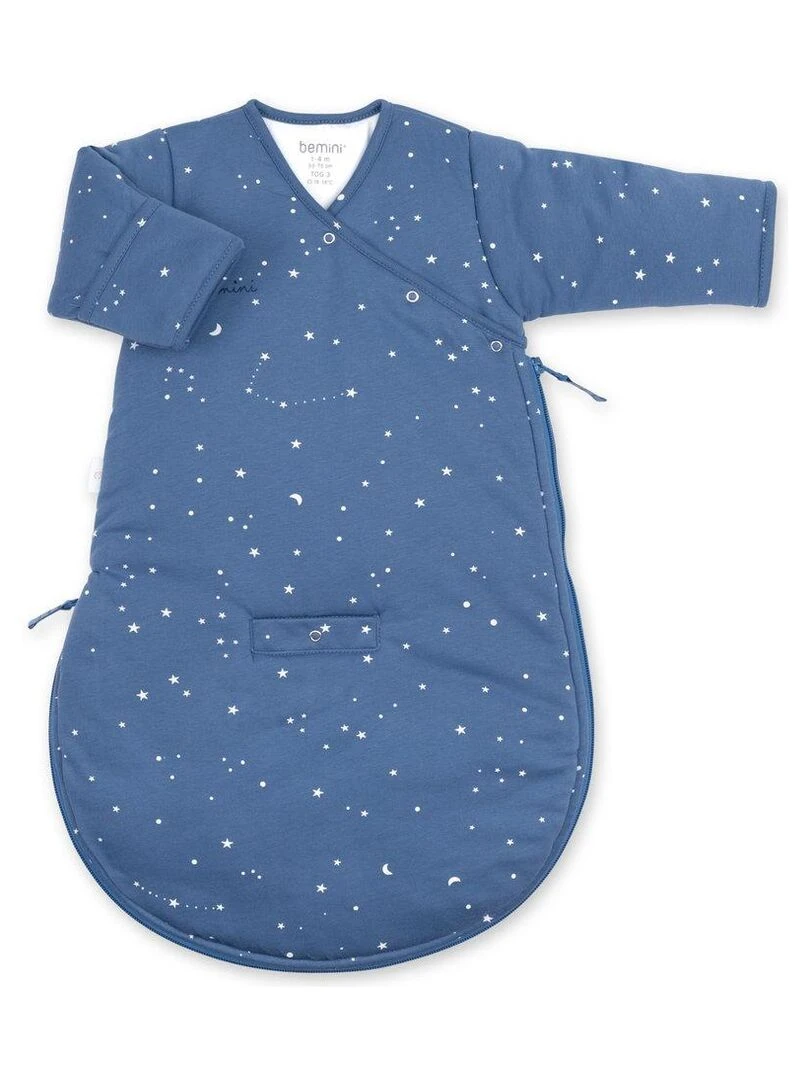 Bemini Gigoteuse 1 4 mois Pady jersey + jersey tog 3 Bleu nuit