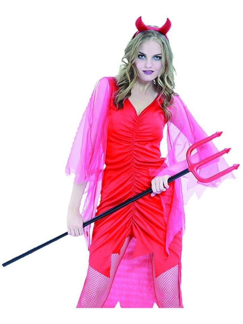 Déguisement Diablesse Halloween Femme Rouge