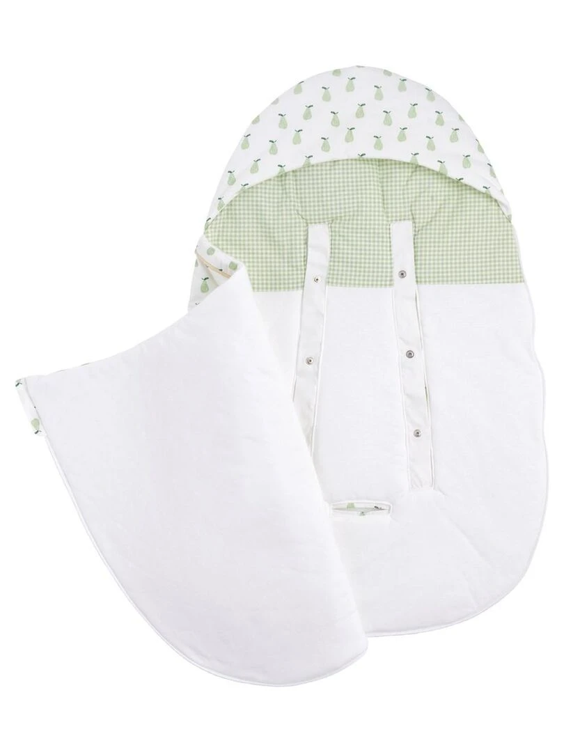 Nid d'ange 5 attaches vert tilleul SAUTHON Vert tilleul