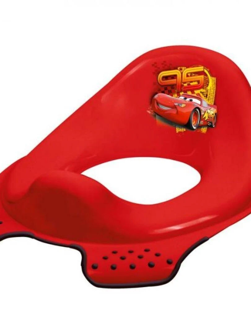 REDUCTEUR DE TOILETTES ANTIDERAPANT DISNEY "CARS" Rouge
