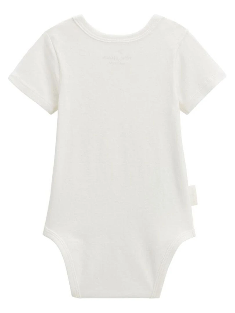Lot de 2 bodies bébé manches courtes Bella Chica   Bleu