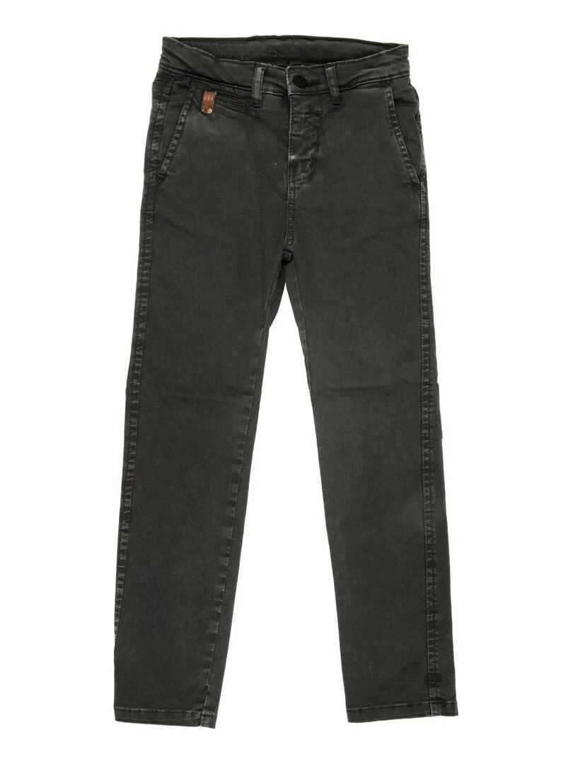 PANTALON CHINO VALBRUGE BOY gris anthracite