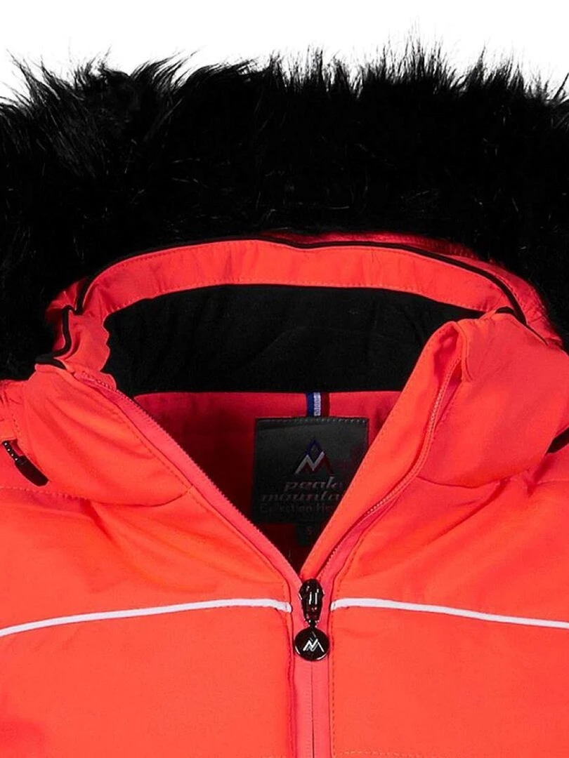 Doudoune de ski femme AMPION   PEAK MOUNTAIN   Orange