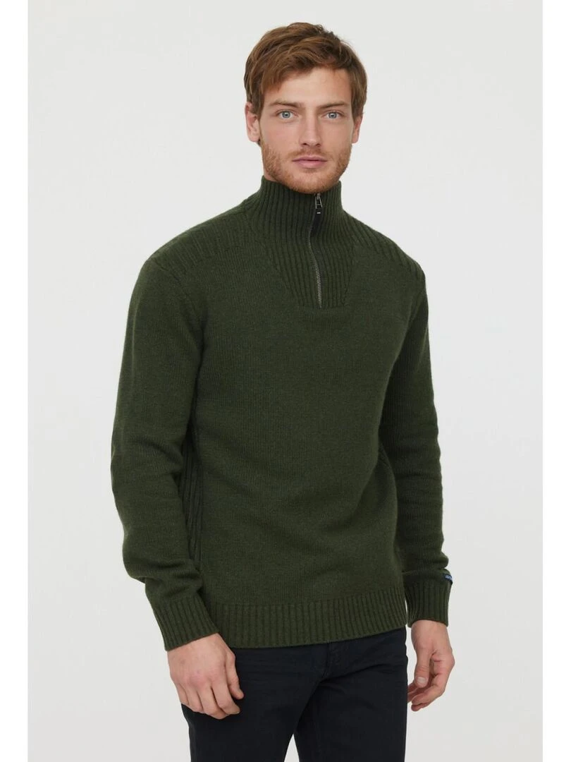 Lee Cooper Pull manches longues polyester regular CHAR Vert