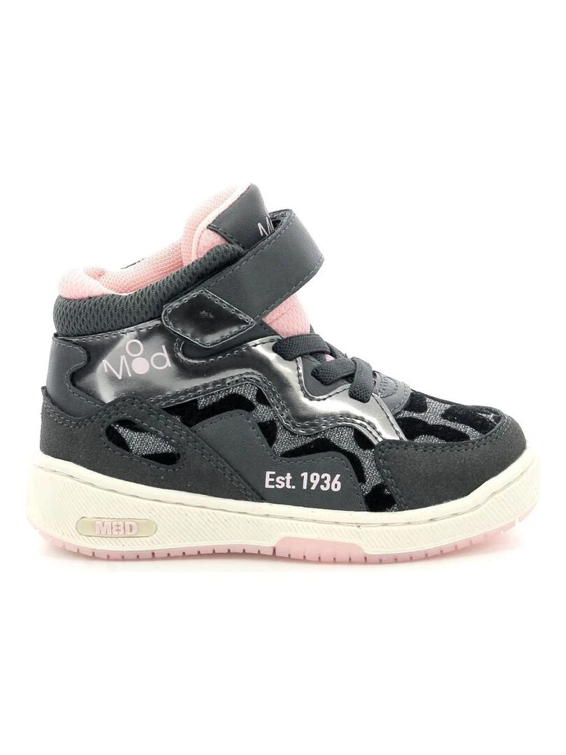 Sneakers hautes Synthetique Dealmooding Noir