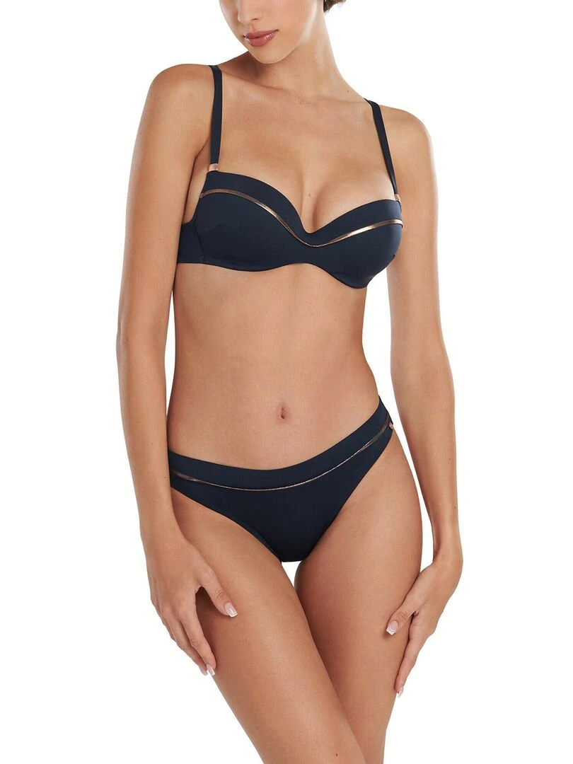 Bas maillot slip de bain Umbria   Noir