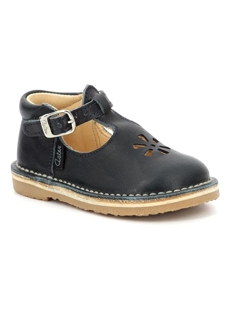 Salomés Cuir Bimbo Bleu marine