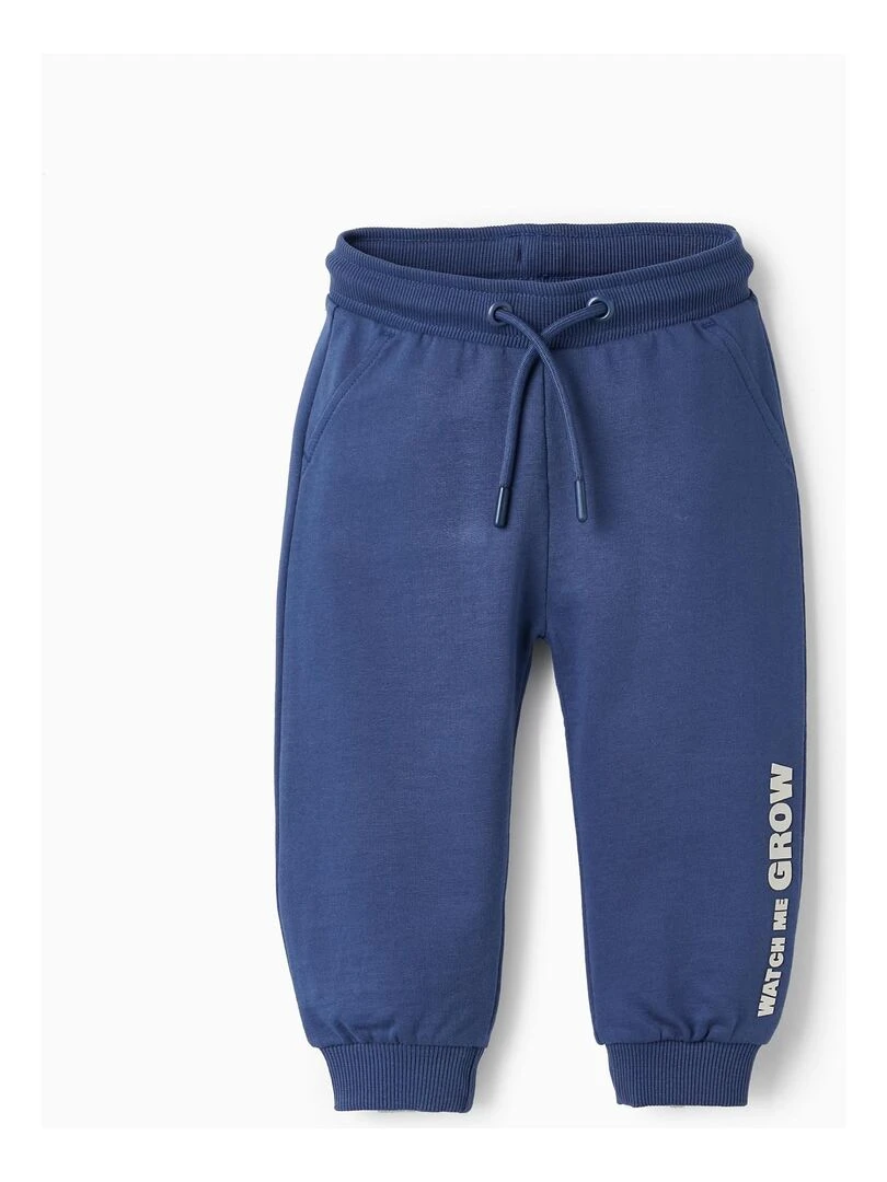 Pantalon de sport pour bébé garçon 'Watch Me Grow' NATURE TAKEOVER Bleu foncé