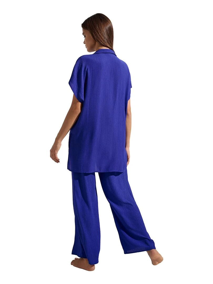 Pantalon estival long Japan   Bleu
