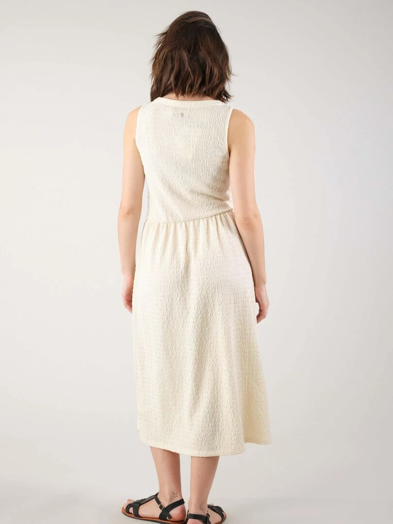 Robe sans manches pour femme 'Deeluxe'   Blanc
