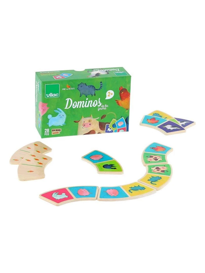 Dominos de la ferme en bois N/A