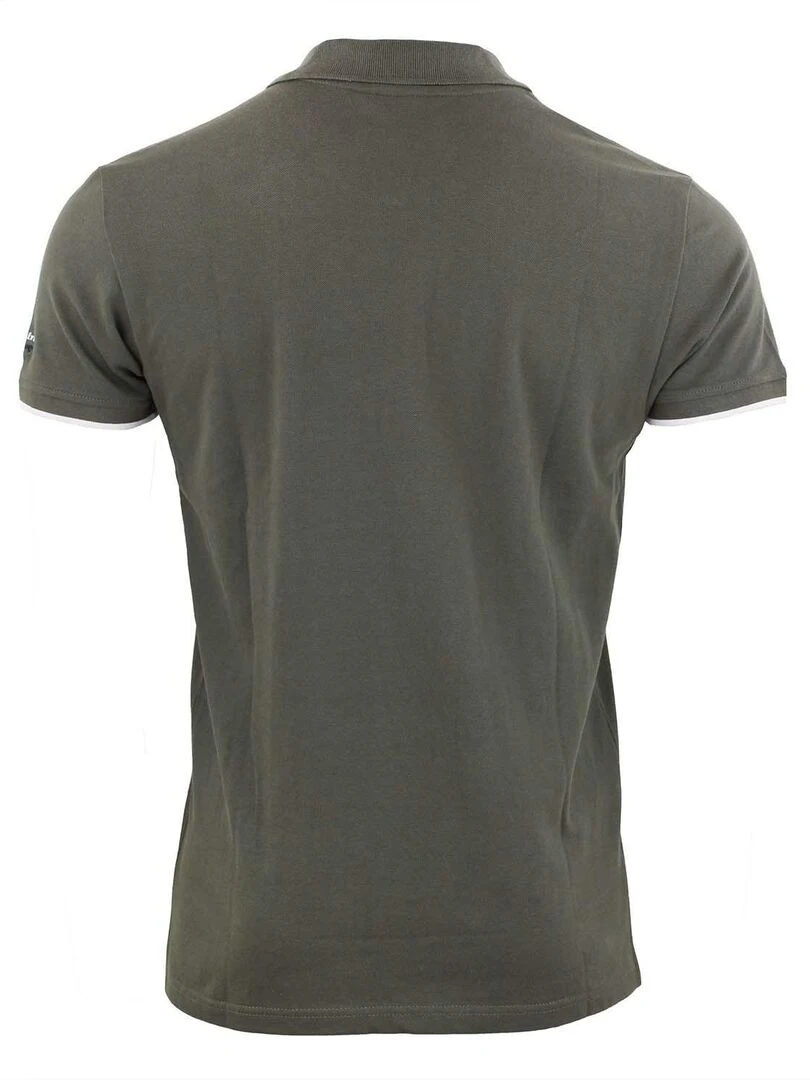 Polo manches courtes homme CORNELIUS PEAK MOUNTAIN Kaki