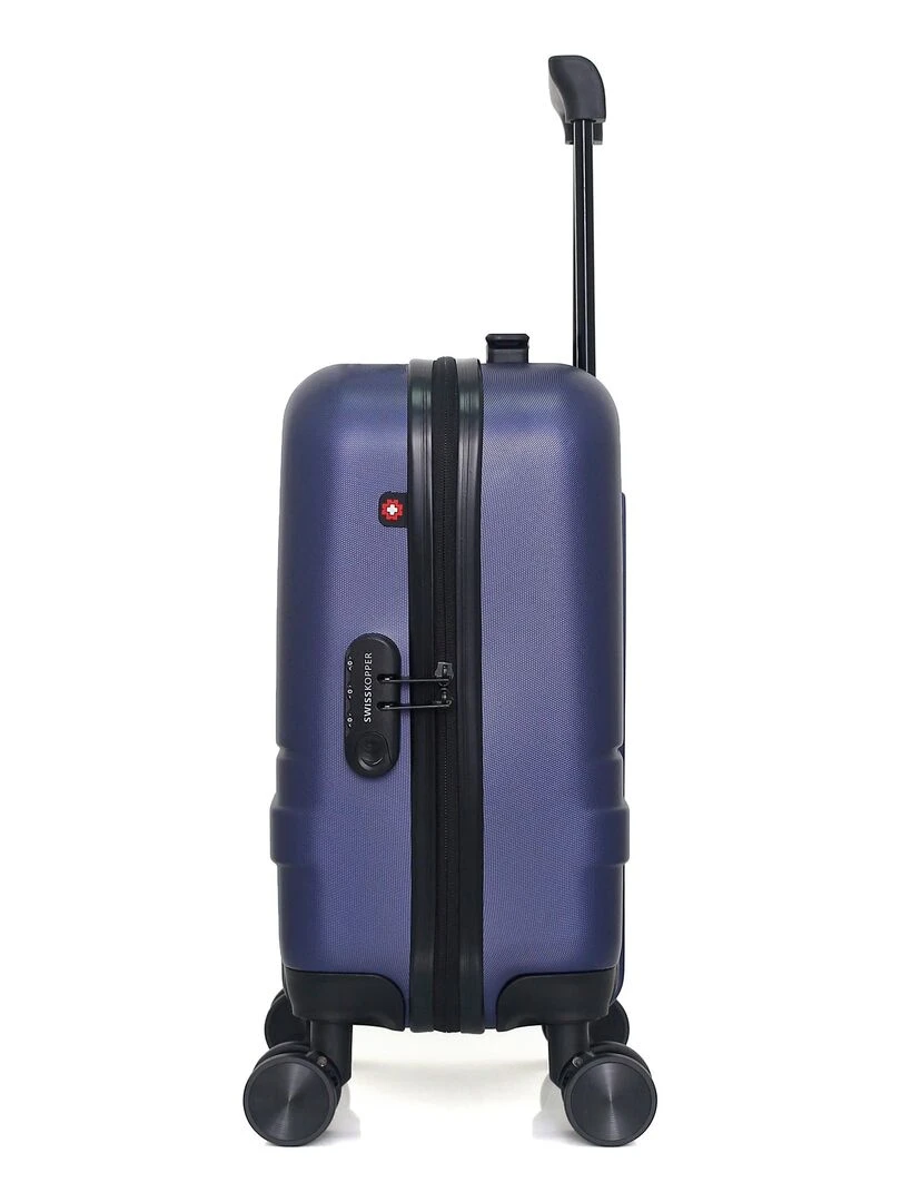 SWISS KOPPER   VALISE CABINE XS USTER 4 ROUES 46 CM   Bleu marine