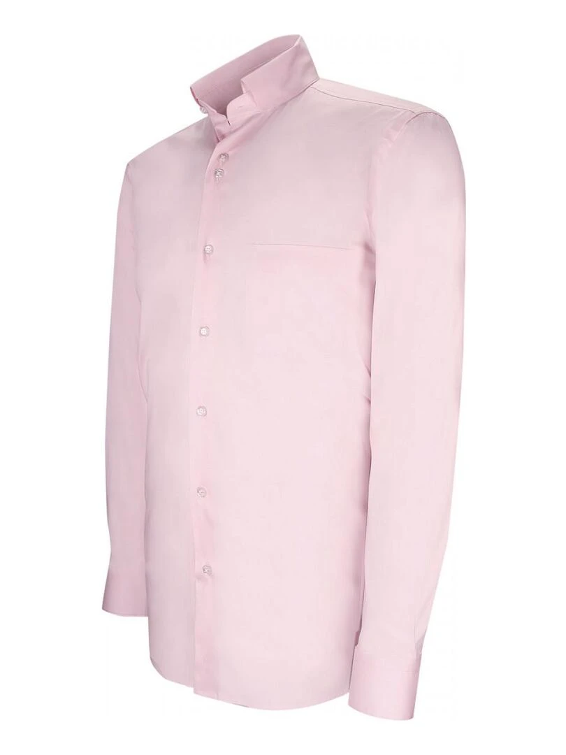 Chemise mode col cousu NINO   Rose