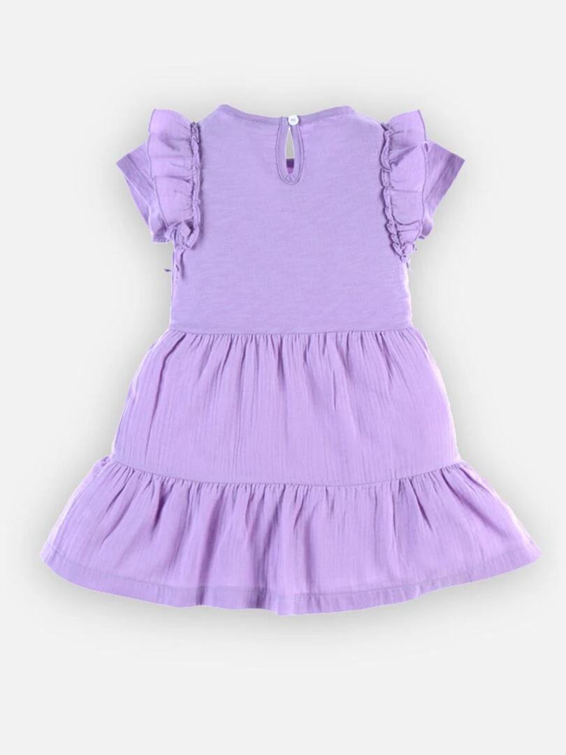 Robe bi matière    Noukie's   Mauve