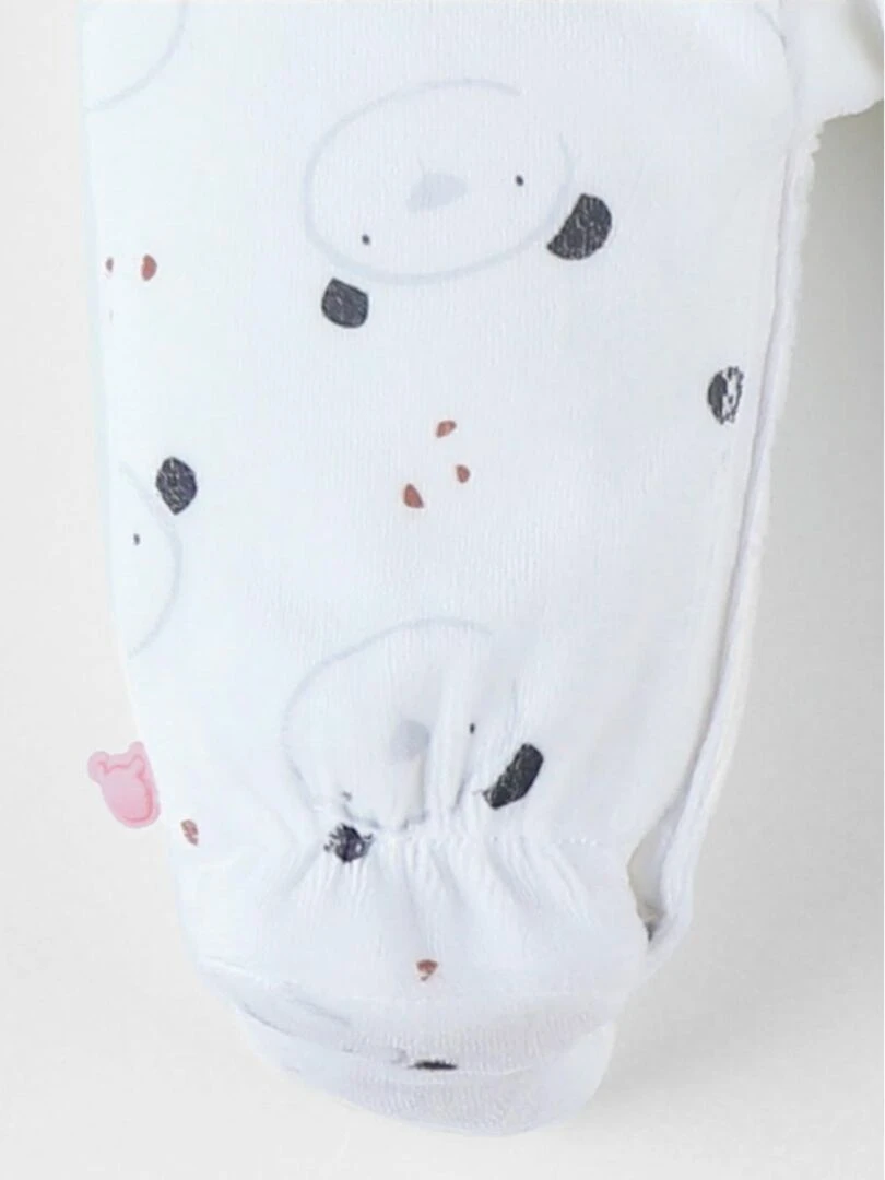 Pyjama dors bien en jersey   Noukie's   Blanc
