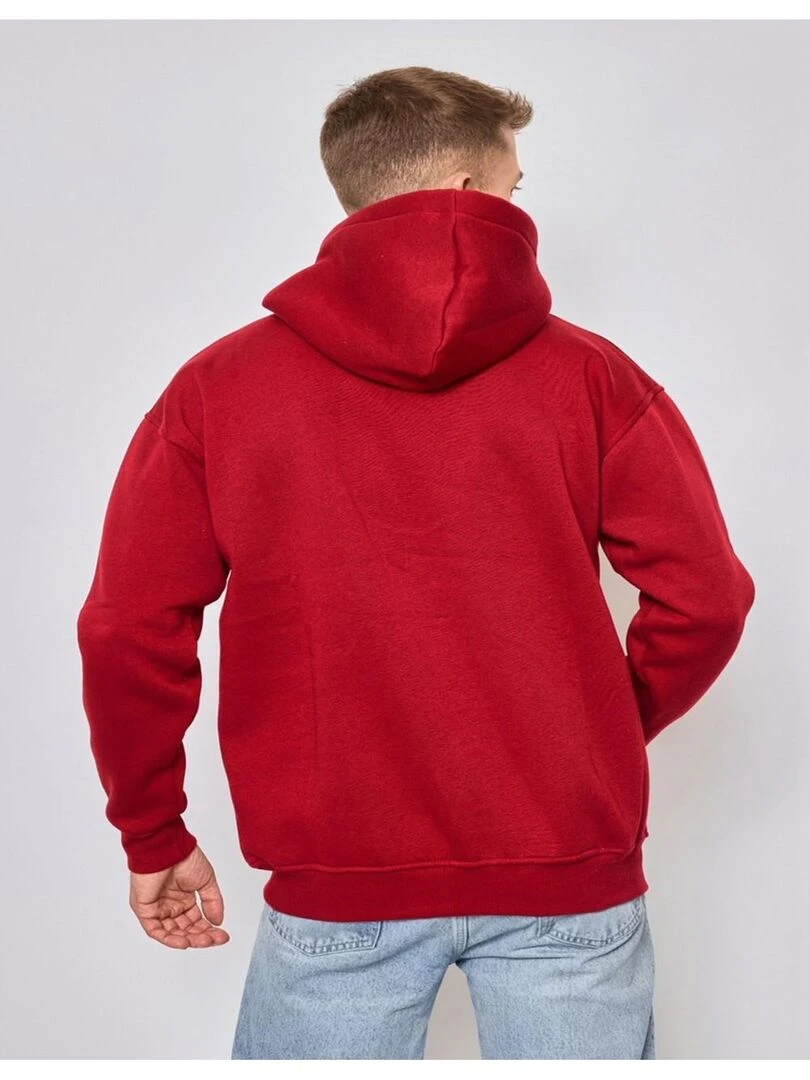 Sweat à capuche Kebello   Bordeaux