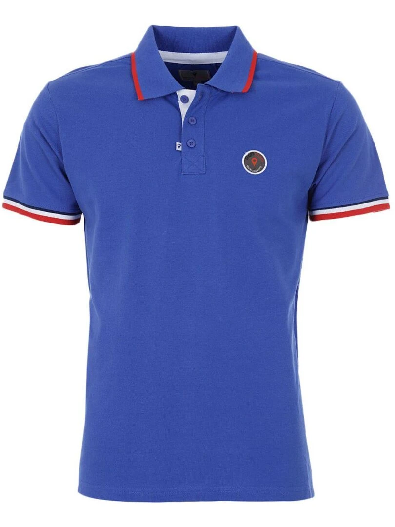 Polo manches courtes garçon ECODY DEGRE CELSIUS Bleu