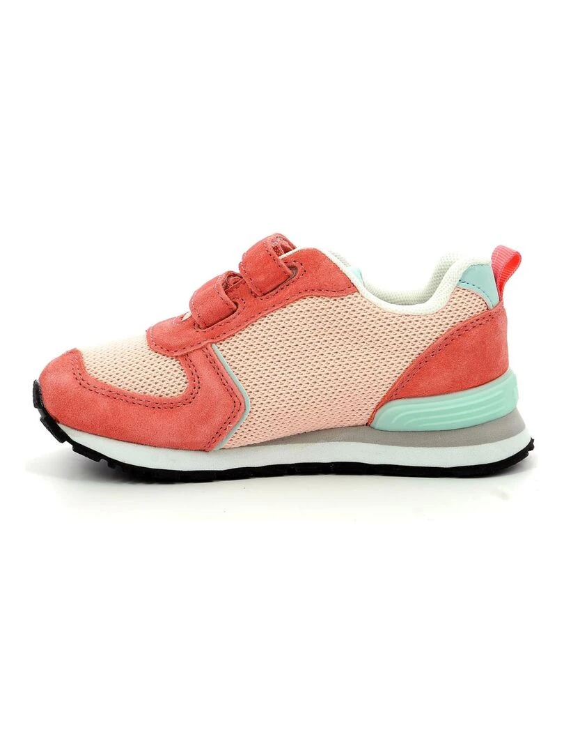 Sneakers basses Textile mesh Snookies   Rose