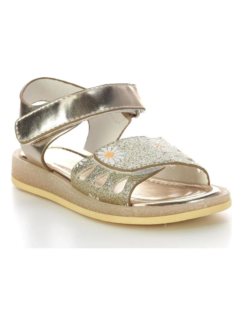 Sandales Synthetique Liboo Doré/or