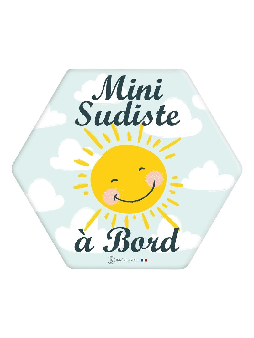 Adhésif bébé à bord Mini Sudiste Blanc