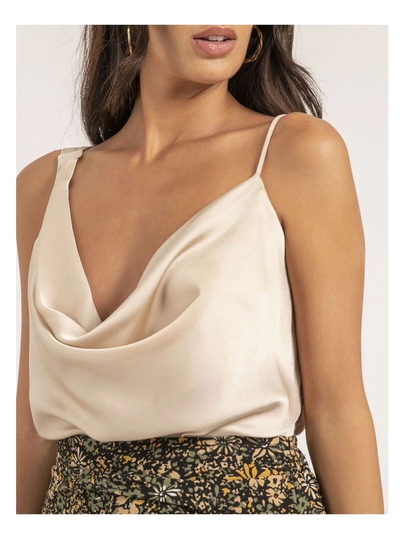 Caraco satin FELANA   Beige