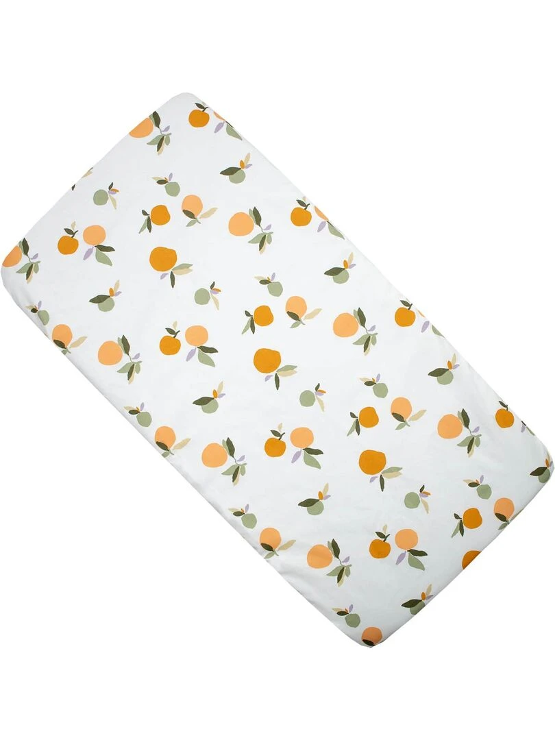 Drap housse berceau en coton Clem Multicolore