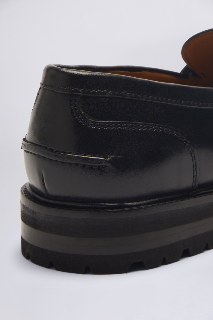 Camden Black Chunky Loafers    Buy Online at Moss