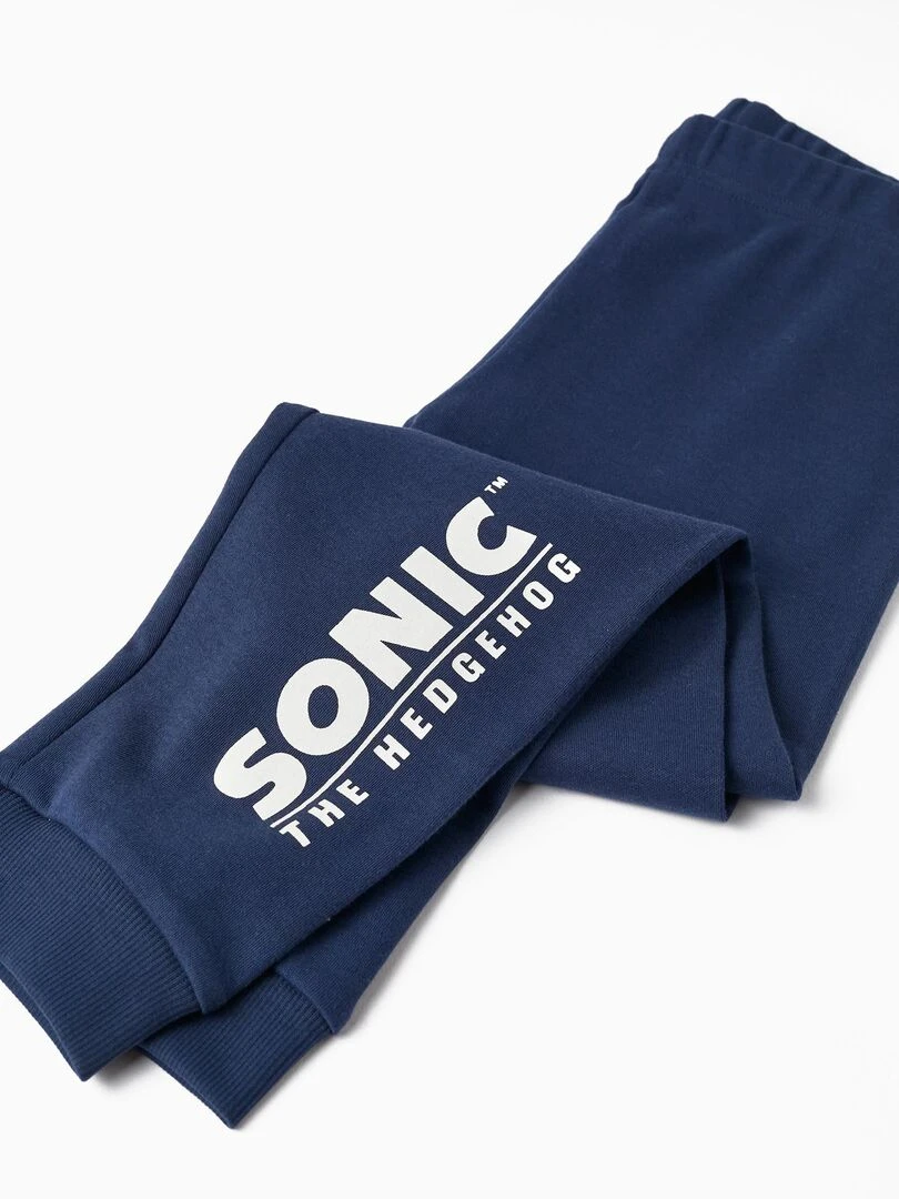 Pyjama en coton pour garçon 'Sonic'  LICENSE   Blanc