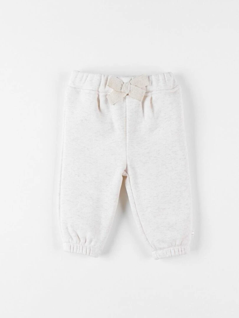 Pantalon confort jogging en sweatoloudoux Noukie's Beige