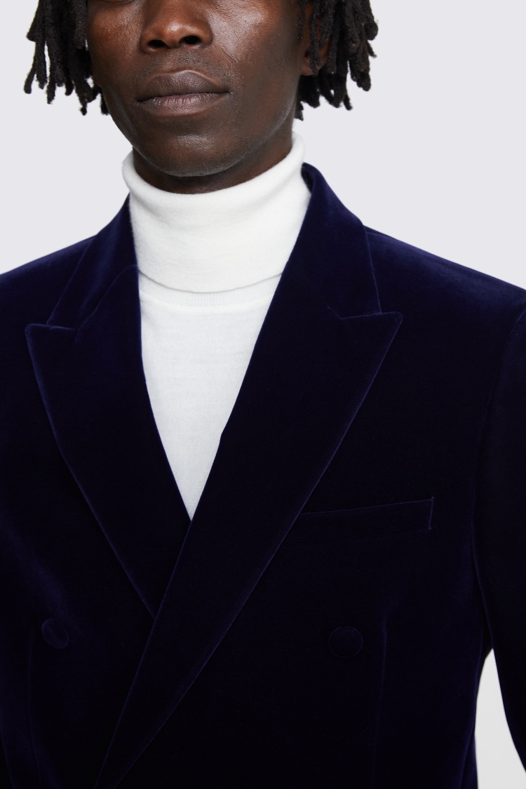 Tailored Fit Navy Hoxton Jacket     Buy Online at Moss