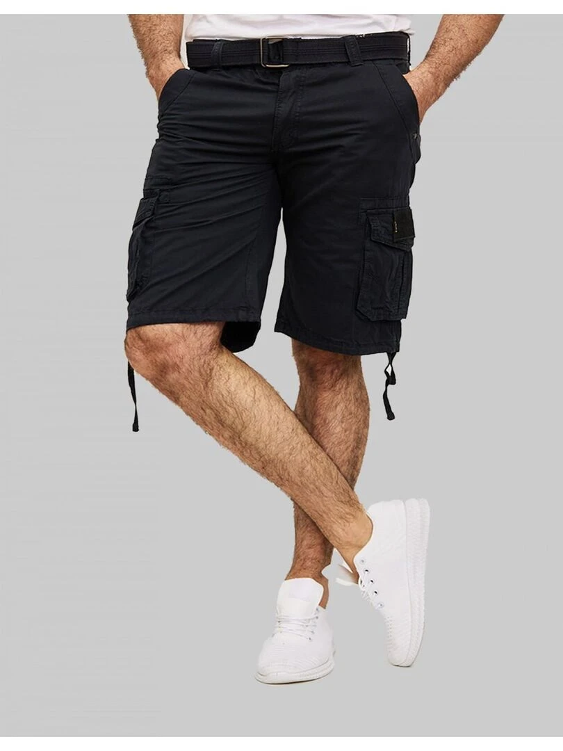 Bermuda Cargo Kebello Noir Noir
