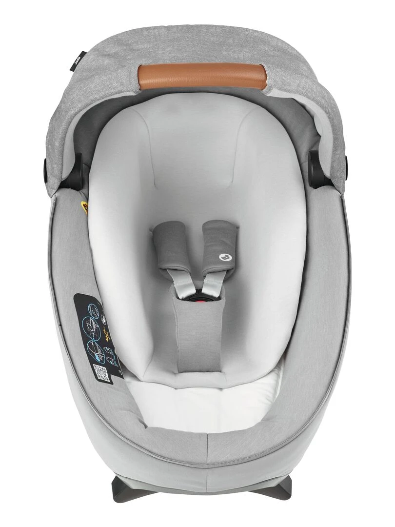Nacelle Sécuritaire MAXI COSI Jade  Groupe 0  Isofix  i Size  avec réducteur  Nomad Grey   Gris chiné