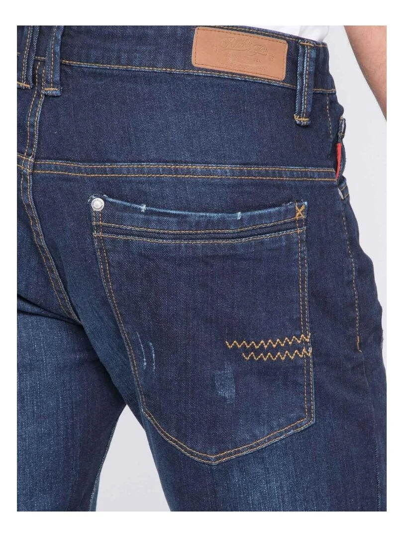 Jean coupe slim SAYBAZ   Bleu