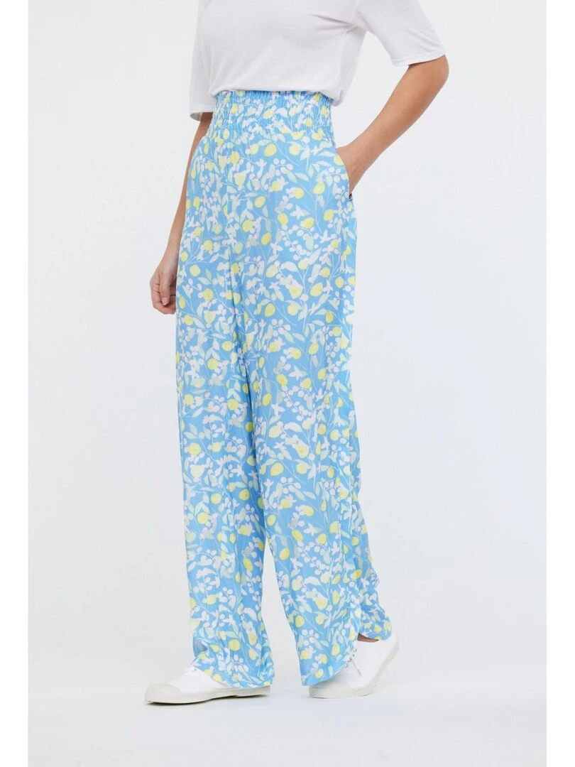 Lee Cooper Pantalon viscose flair GUIMI Bleu ciel