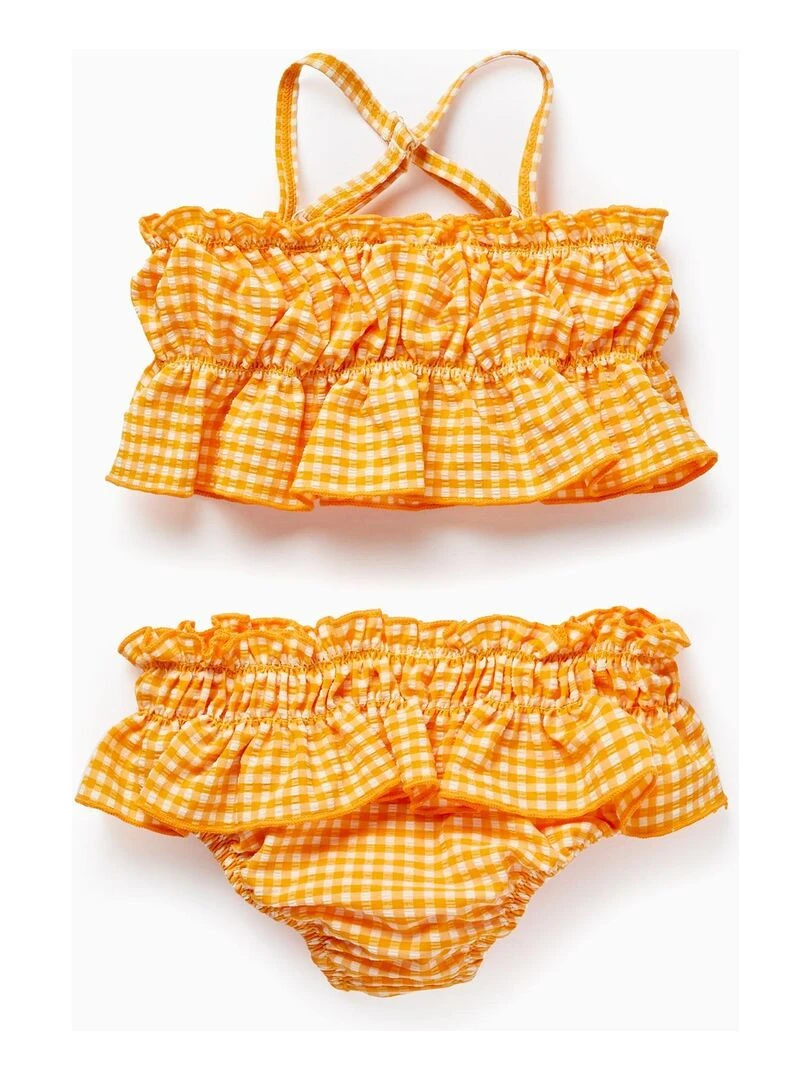 Maillot de bain Vichy pour Bébé Fille MATISSE Jaune