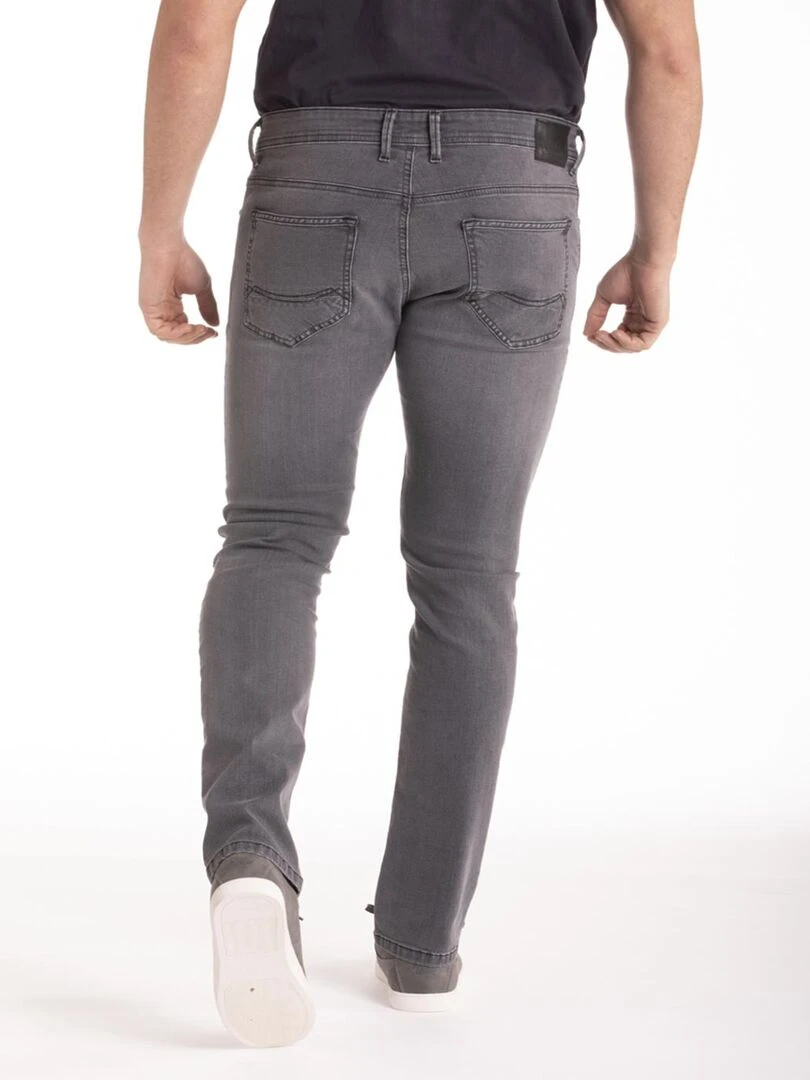 Jeans RL80 stretch Fibreflex® coupe droite ajustée BERANG 'Rica Lewis' Gris