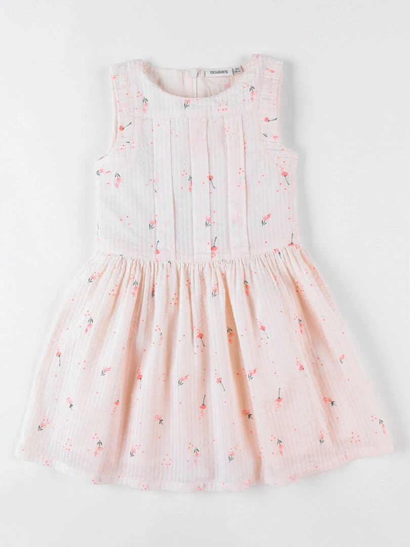 Robe cérémonie fleurie    Noukie's   Rose